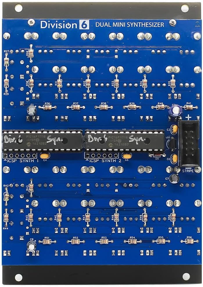 Division 6 Dual Mini Synthesizer Eurorack DIY Kit - Image 2